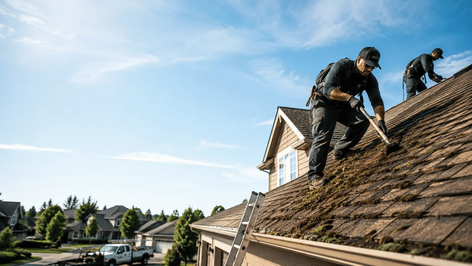 Roof Moss Removal in Ellsworth, KS near me